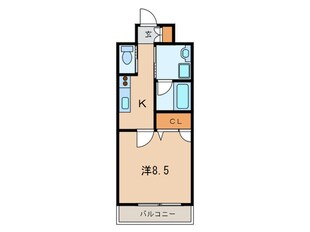 ラフィ－ネ到津学園通りの物件間取画像